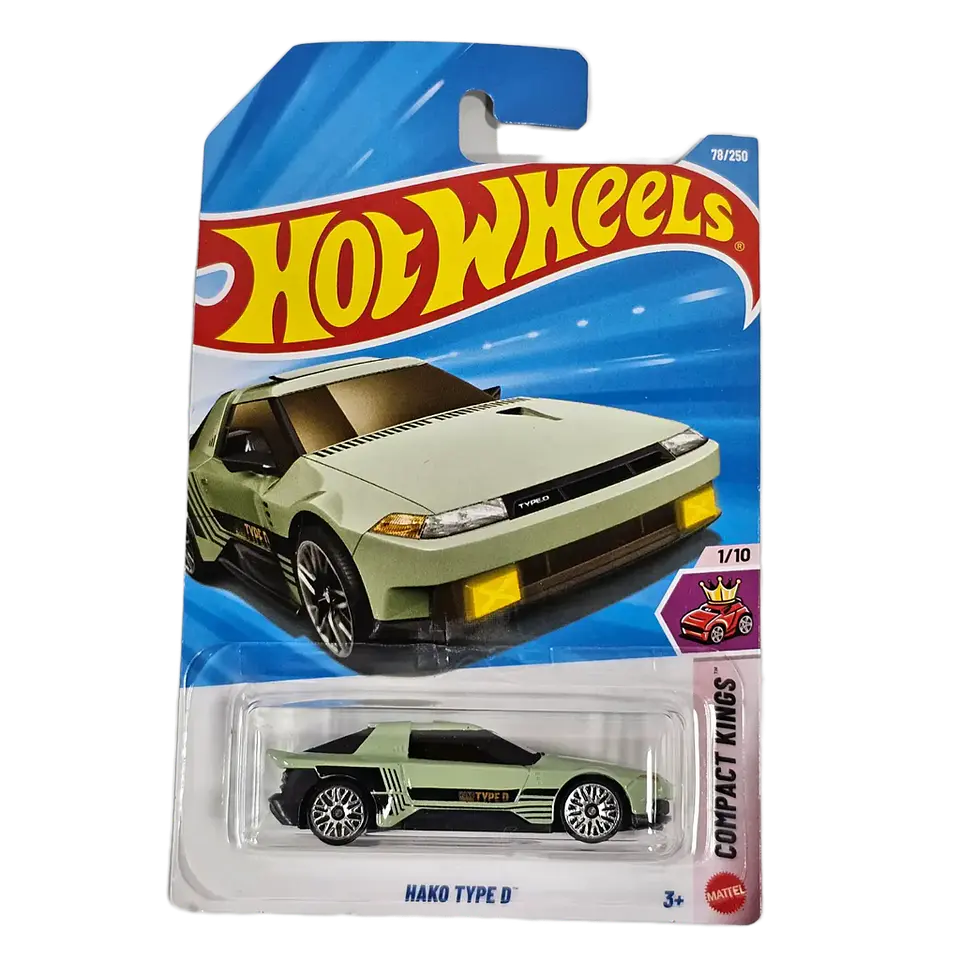 Hot Wheels - Hako Type D - Compact King 1/10 - Escala 1:64 1