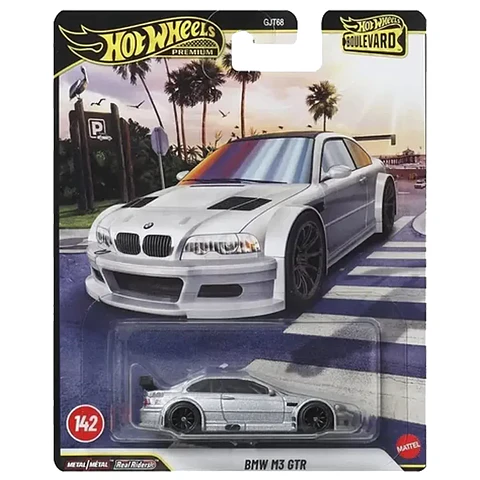 BMW M3 GTR - HW Boulevard 142 - Hot Wheels Premium - Escala 1:64