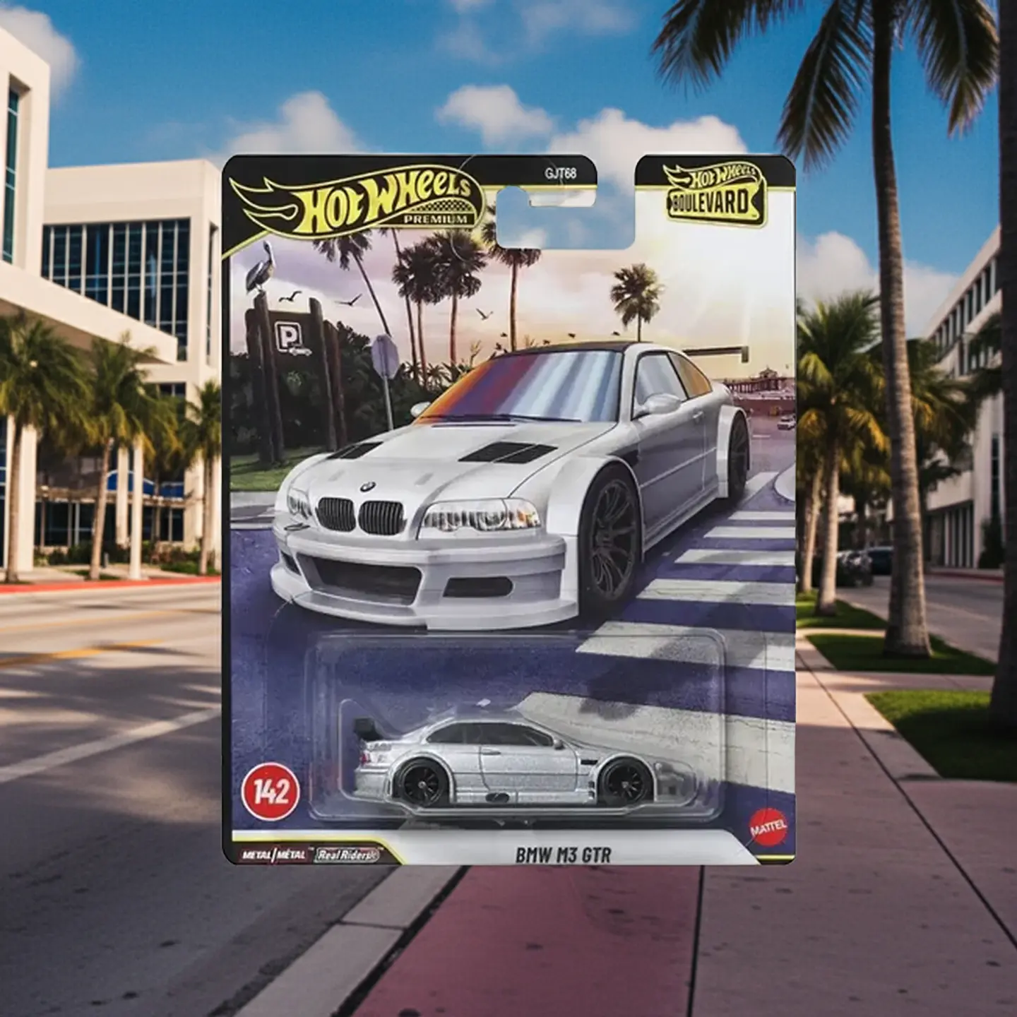 BMW M3 GTR - HW Boulevard 142 - Hot Wheels Premium - Escala 1:64 4