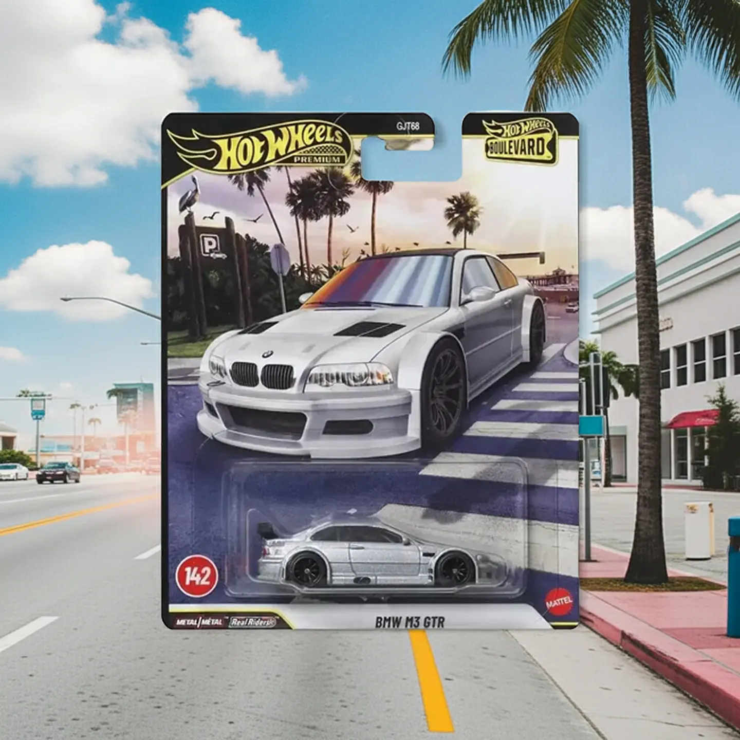 BMW M3 GTR - HW Boulevard 142 - Hot Wheels Premium - Escala 1:64 5