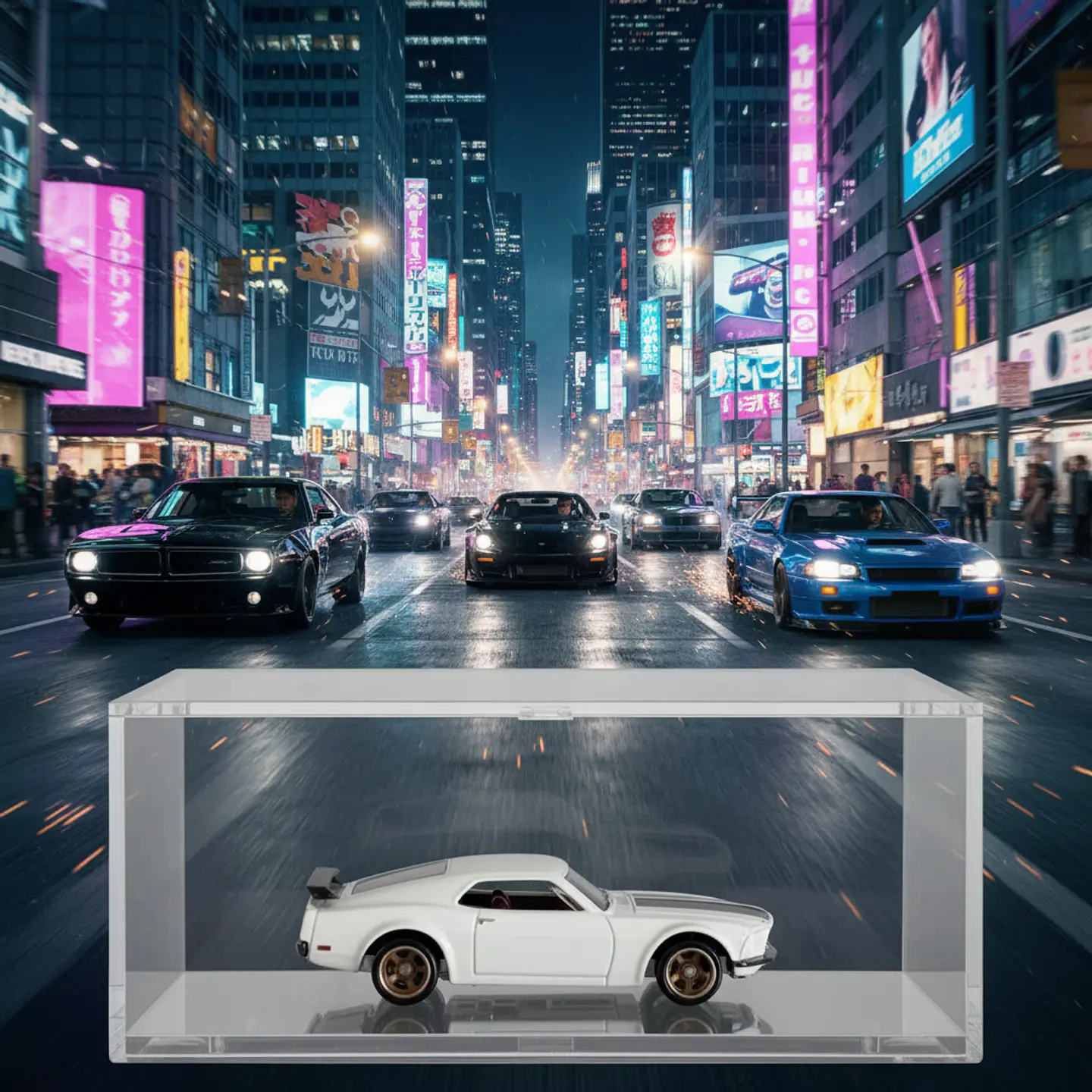 Hot Wheels - 1969 Ford Mustang Boss 302 - 25 Years Fast y Furious 3/5 2