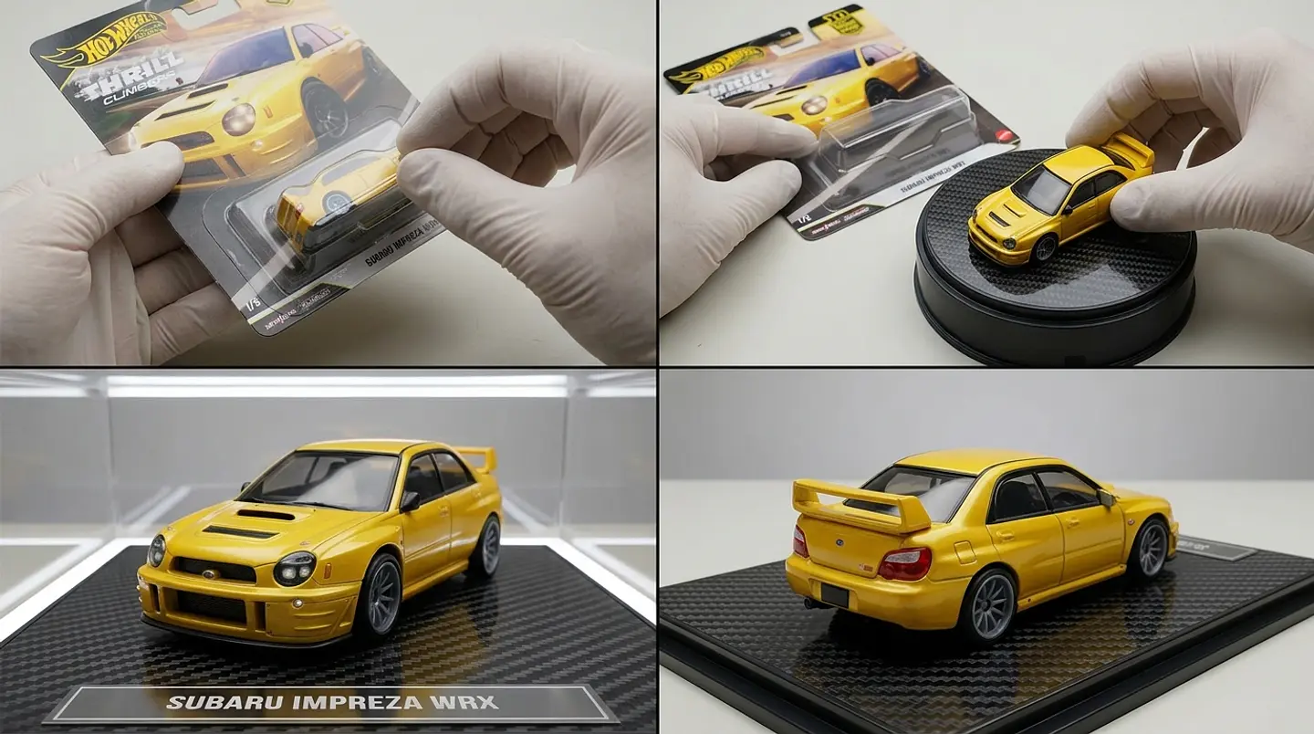 Subaru Impreza WRX - Thrill Climbers 1/5 - Hot Wheels Premium - Escala 1:64 4
