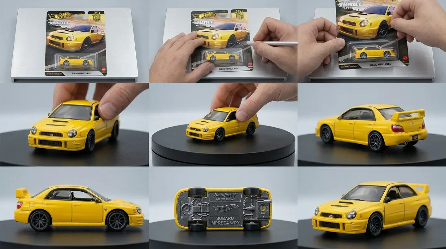 Subaru Impreza WRX - Thrill Climbers 1/5 - Hot Wheels Premium - Escala 1:64 2