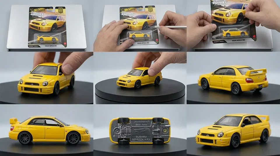 Subaru Impreza WRX - Thrill Climbers 1/5 - Hot Wheels Premium - Escala 1:64 2