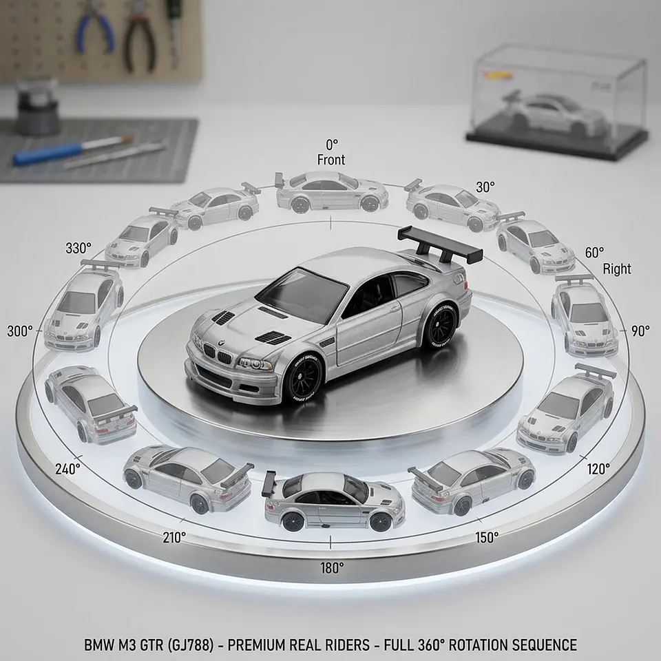 BMW M3 GTR - HW Boulevard 142 - Hot Wheels Premium - Escala 1:64 6