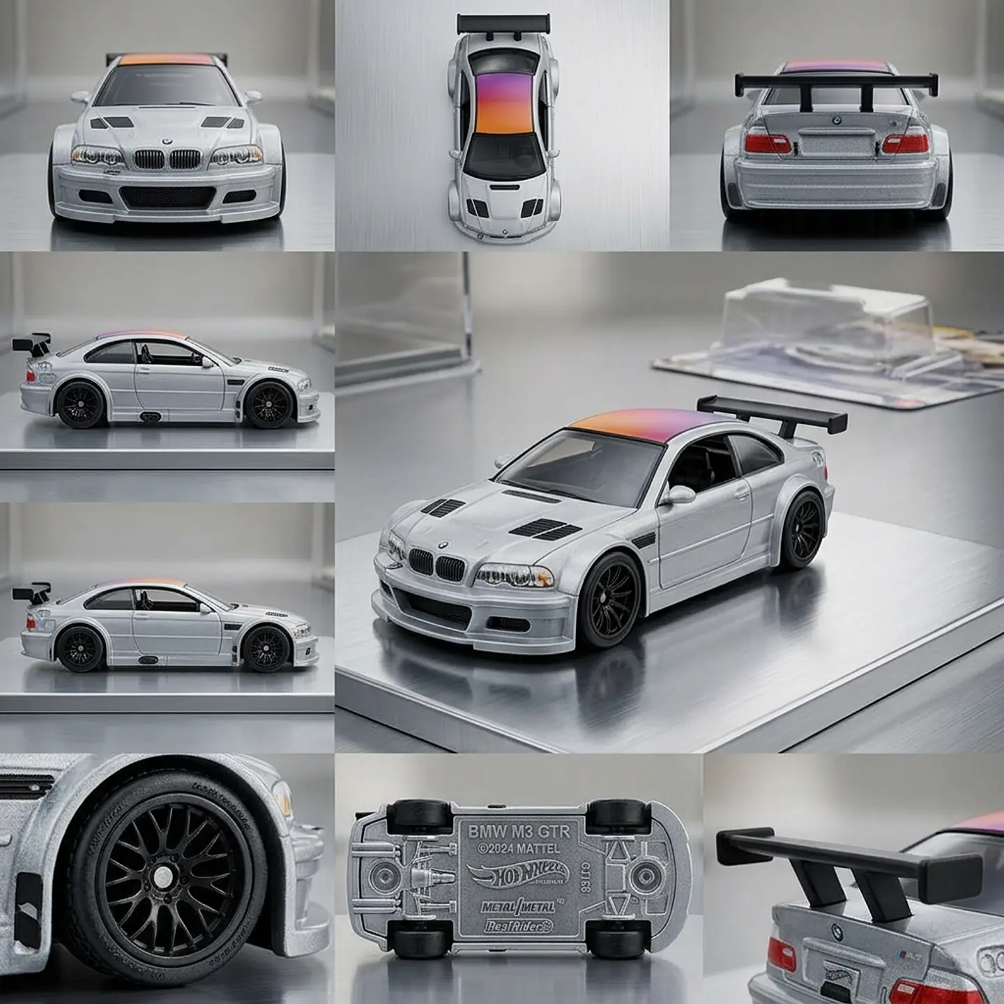 BMW M3 GTR - HW Boulevard 142 - Hot Wheels Premium - Escala 1:64 2