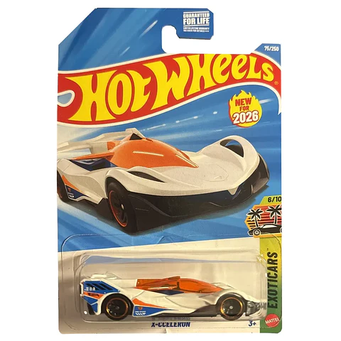 Hot Wheels - X-Cceleron - Exoticars 6/10 - Escala 1:64