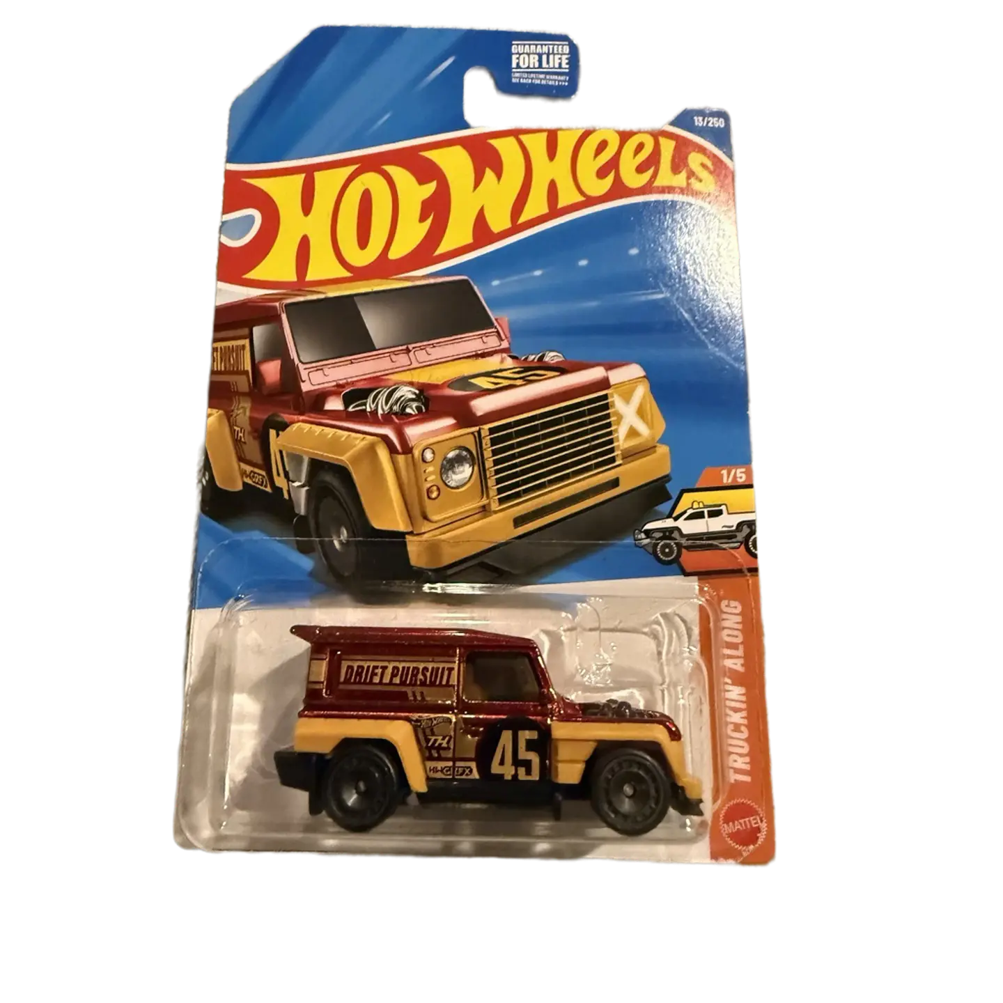 STH Hot Wheels - Drift-Ender - Trucking Along 1/5 - SUPER TREASURE HUNT Año 2026 1