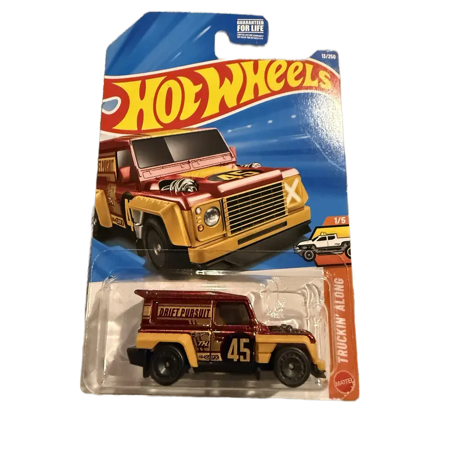 STH Hot Wheels - Drift-Ender - Trucking Along 1/5 - SUPER TREASURE HUNT Año 2026 1
