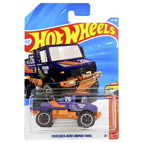 Hot Wheels - Mercedes Benz Unimog 1300L - Truckin Along 4/5