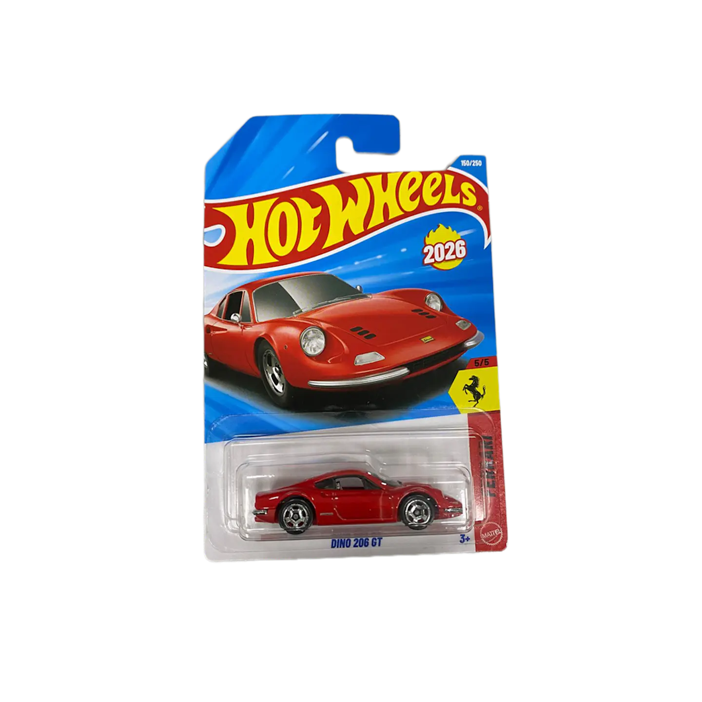 Hot Wheels - Dino 206 GT - Ferrari 5/5 - Escala 1:64 3