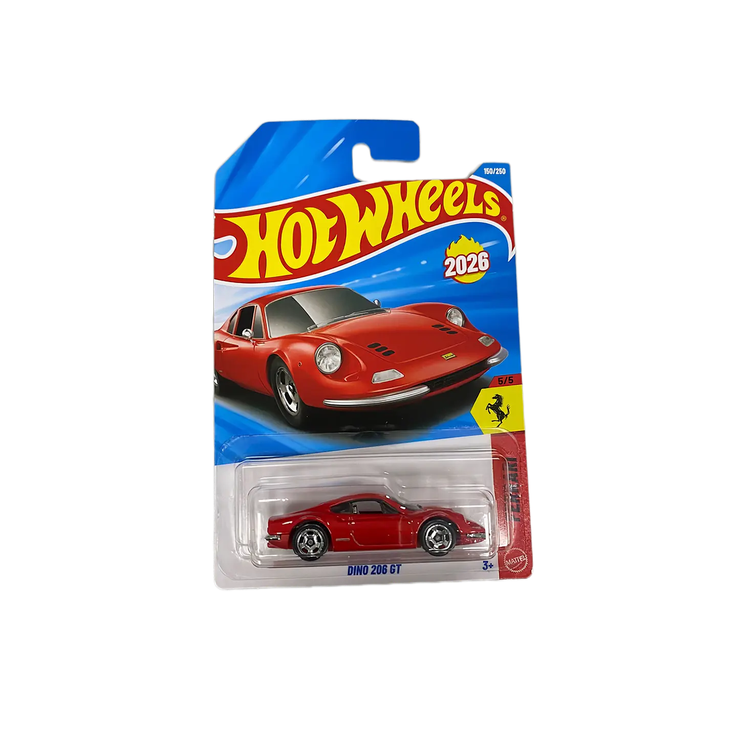 Hot Wheels - Dino 206 GT - Ferrari 5/5 - Escala 1:64 4