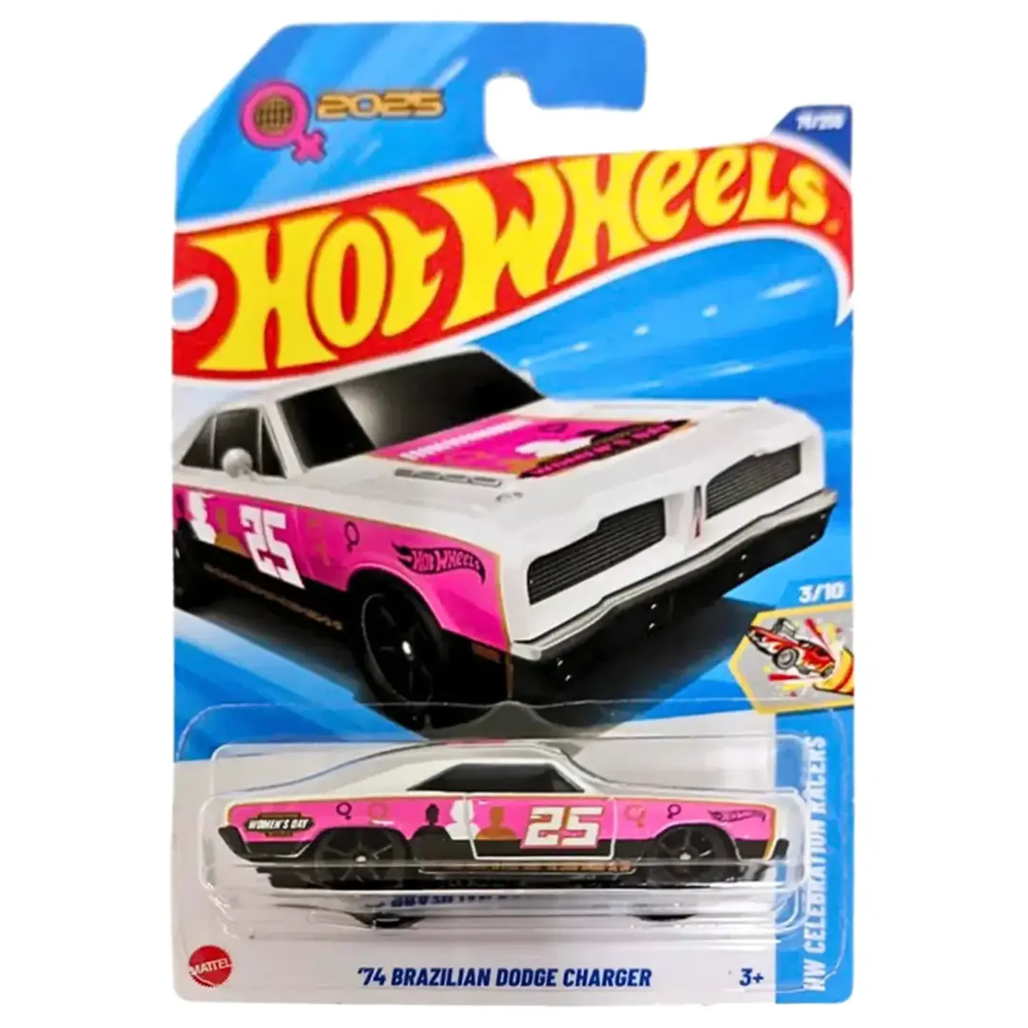 Hot Wheels - 74 Brazilian Dodge Charger - Hw Celebration Racers 3/10 1