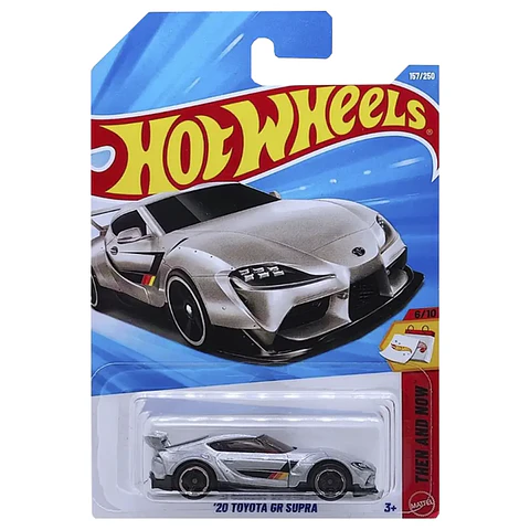 Hot Wheels - 20 Toyota GR Supra - Then And Now 6/10