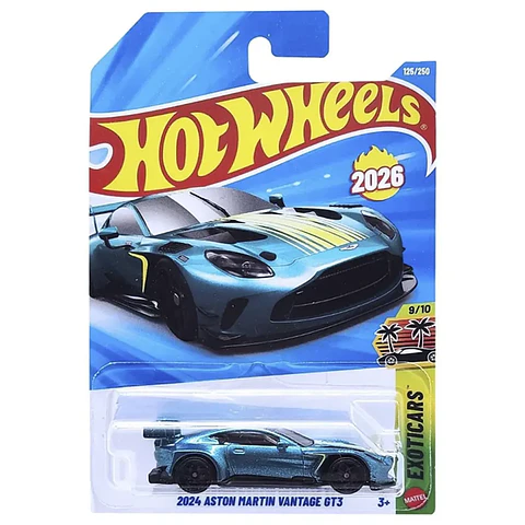 Hot Wheels - 2024 Aston Martin Vantage GT3 - Exoticars 9/10
