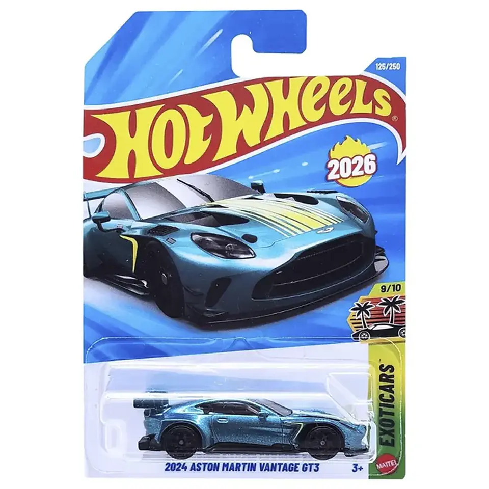 Hot Wheels - 2024 Aston Martin Vantage GT3 - Exoticars 9/10 1
