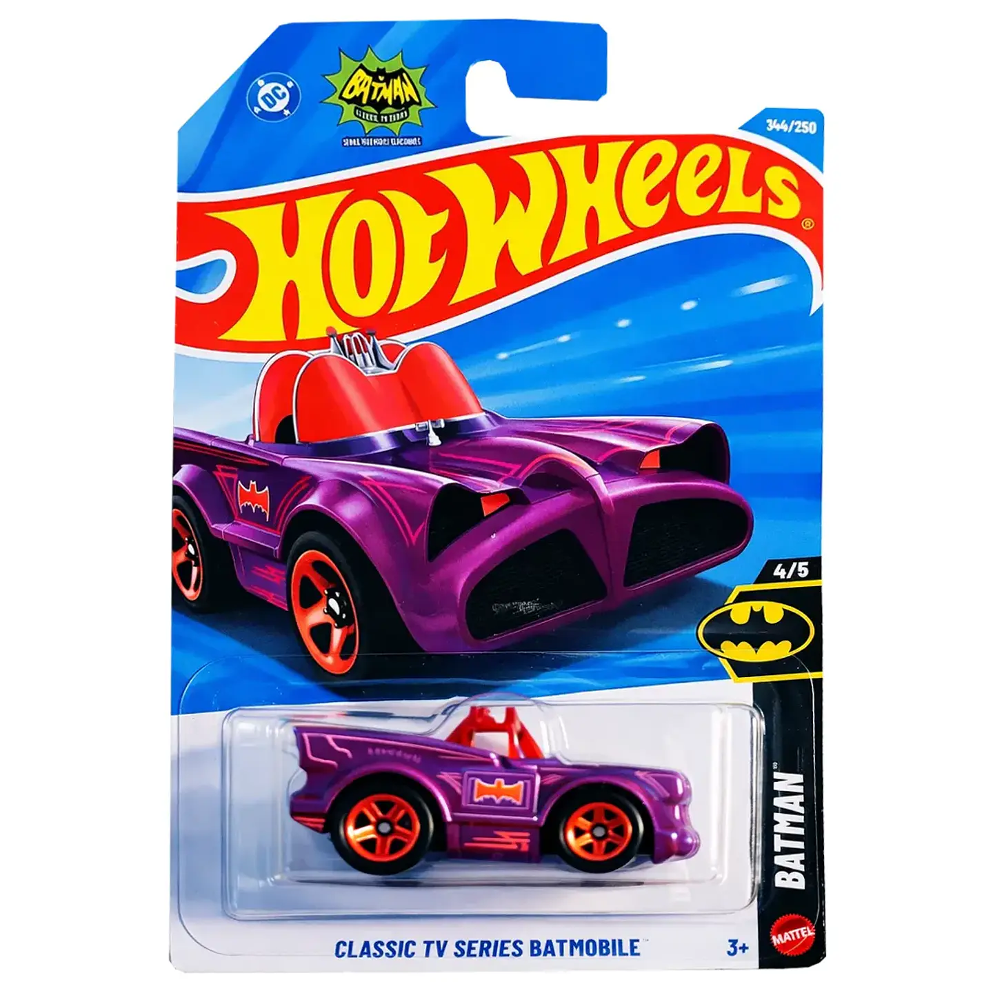Hot Wheels - Classic TV Series Batmobile - Batman 4/5 - Escala 1:64 1