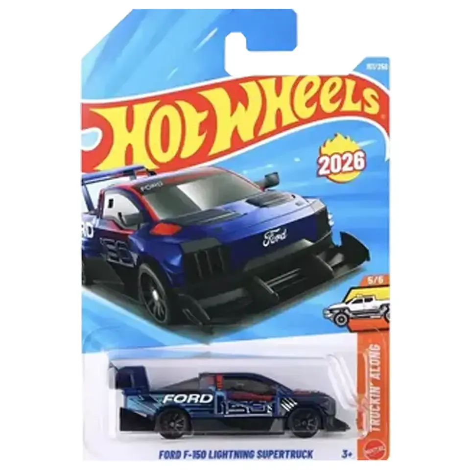 Hot Wheels - Ford F-150 Lightning Supertruck - Truckin Along 5/5 - año 2026 escala 1:64 1