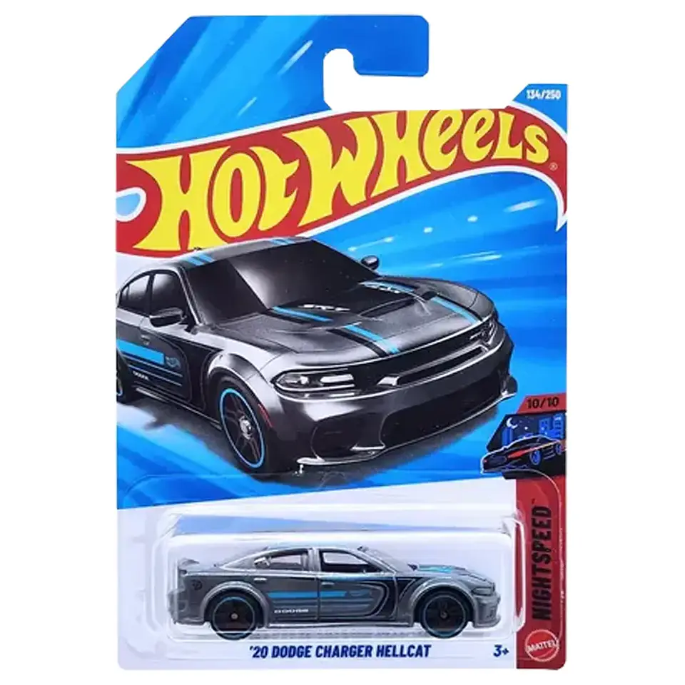 Hot Wheels - 20 Dodge Charger Hellcat - Nightspeed 10/10 - Año 2026 Escala 1:64 1