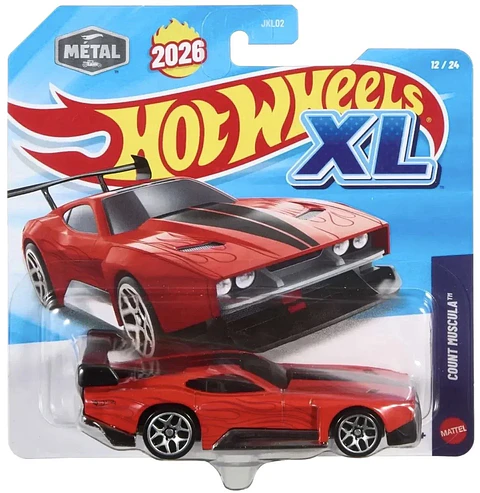 Hot Wheels XL - Count Muscula - Escala 1:43 año 2026 XL 12/24