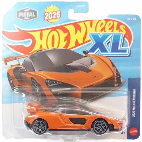 Hot Wheels XL - 2022 Mclaren Senna 14/24 - Escala 1:43 2026 XL