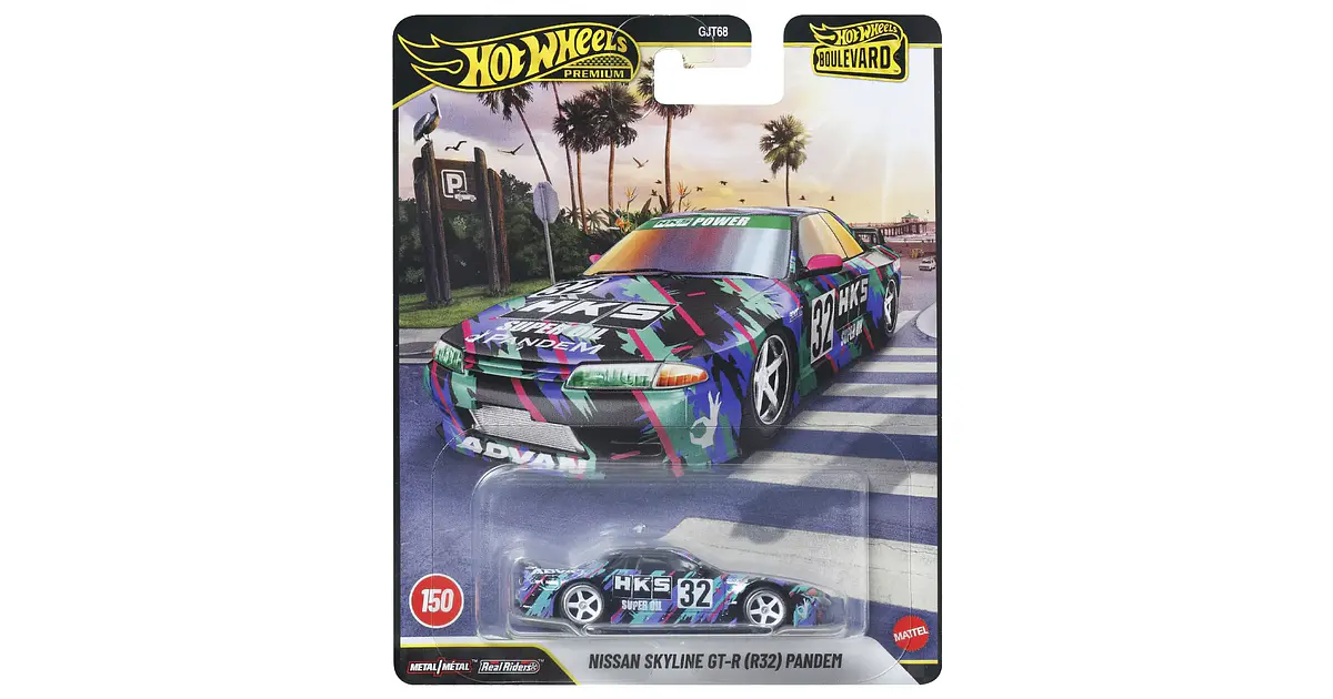 Nissan Skyline GT-R (R32) Pandem - Boulevard 150 - Hot Wheel