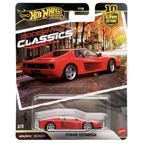 Ferrari Testarossa - Modern Classics 2/5 - Hot Wheels Premium