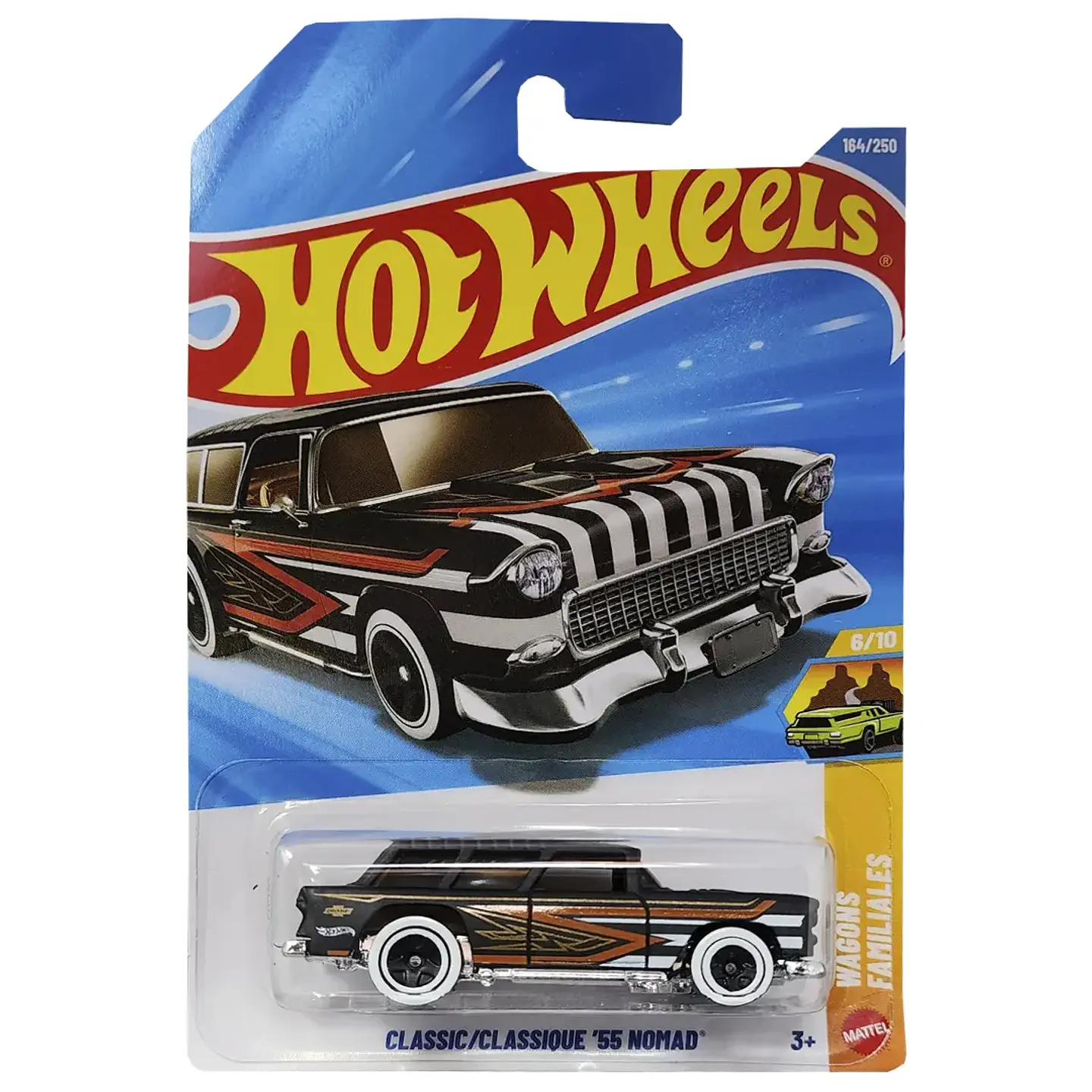 Hot Wheels - Classic/Classique '55 Nomad - Wagons Familiales 6/10 - Escala 1:64 Coleccionable 1