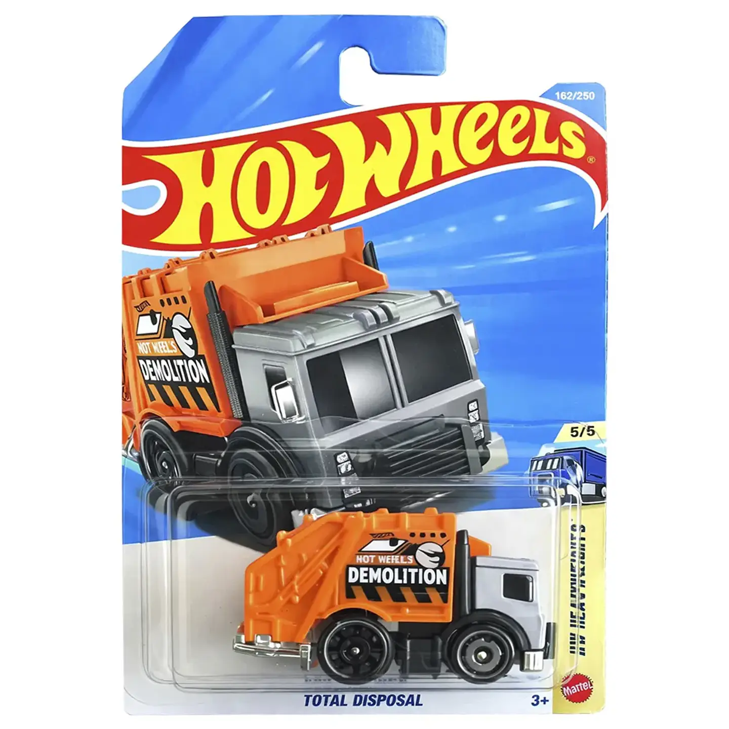 Hot Wheels - Total Disposal - TREASURE HUNT - HW Heavyweights 5/5 - Escala 1:64 Coleccionable - TH 1