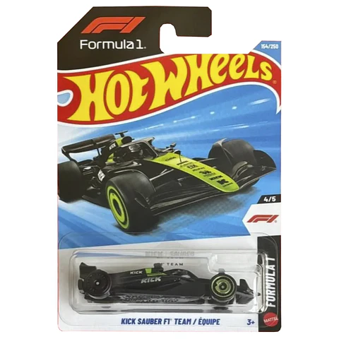 Hot Wheels - Kick Sauber F1 Team / Equipe - Formula 1 4/5 - 1:64 Coleccionable