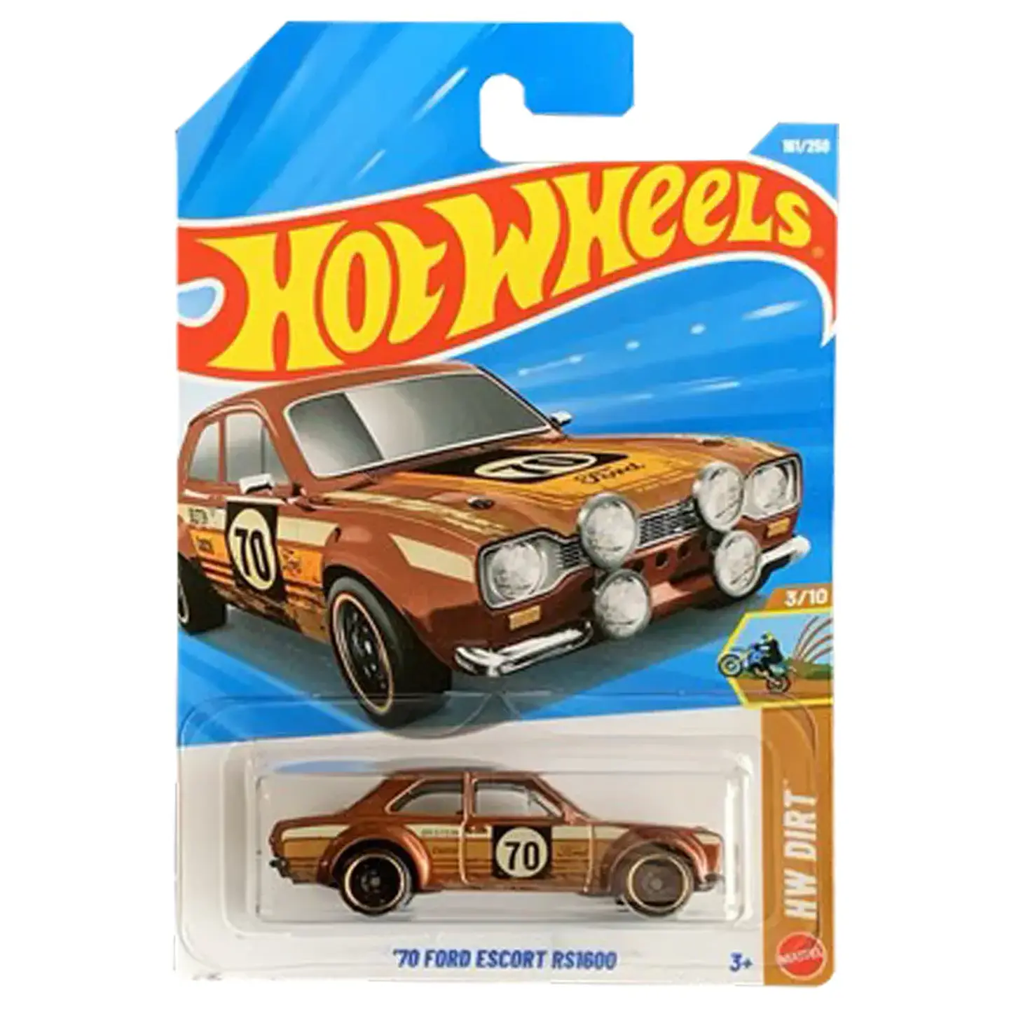 Hot Wheels - 70 Ford Escort RS1600 - HW Dirt 3/10 - 1:64 Coleccionable 1