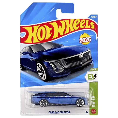 Hot Wheels - Cadillac CelestiQ - HW Ev 10/10 - año 2026 escala 1:64