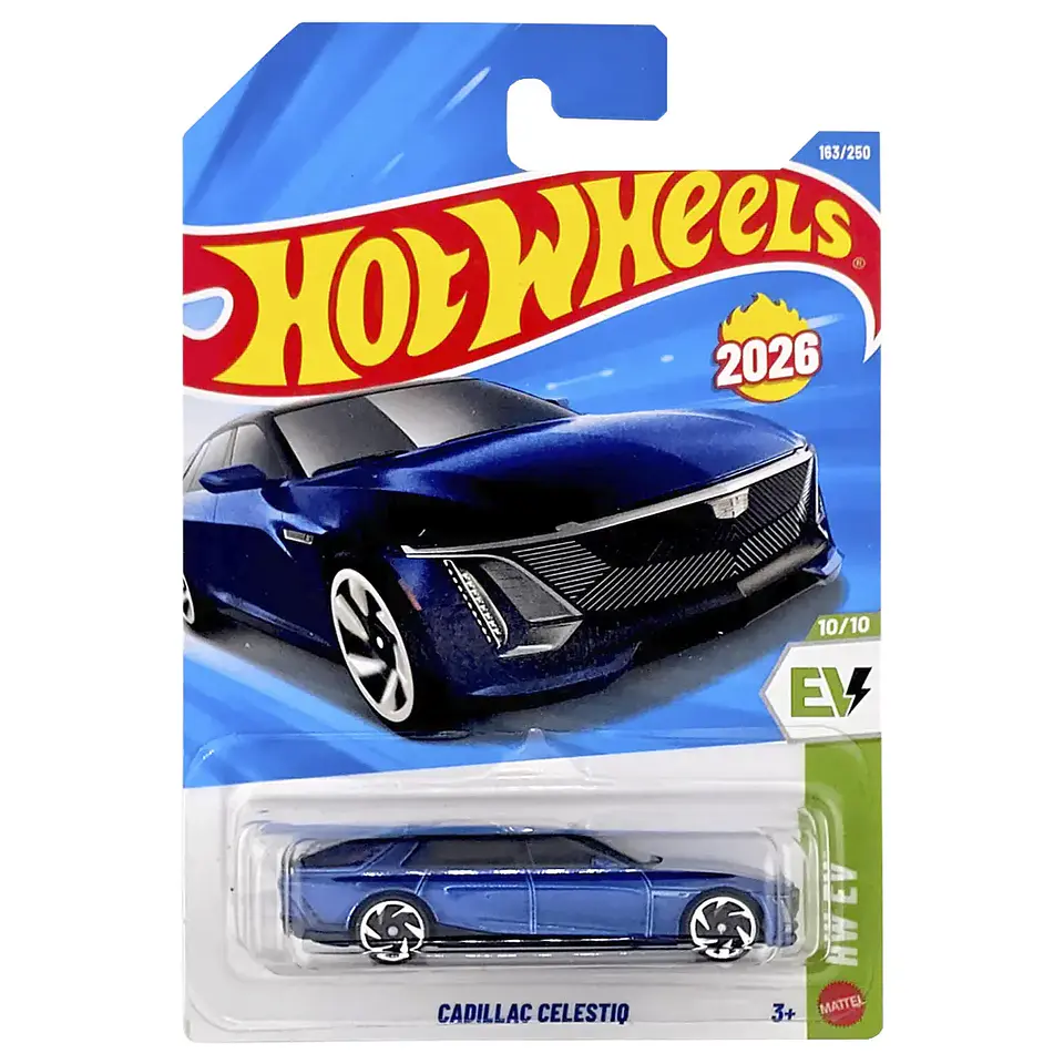 Hot Wheels - Cadillac CelestiQ - HW Ev 10/10 - año 2026 escala 1:64 1