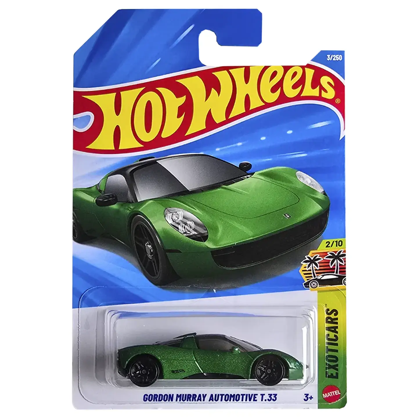 Hot Wheels - Gordon Murray Automotive T.33 - Exoticars 2/10 - Escala 1:64 1