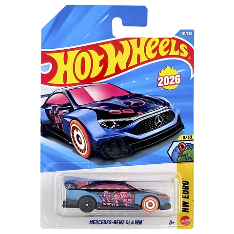 Hot Wheels - Mercedes Benz CLA HW - HW Euro 9/10 - Escala 1:64 Año 2026