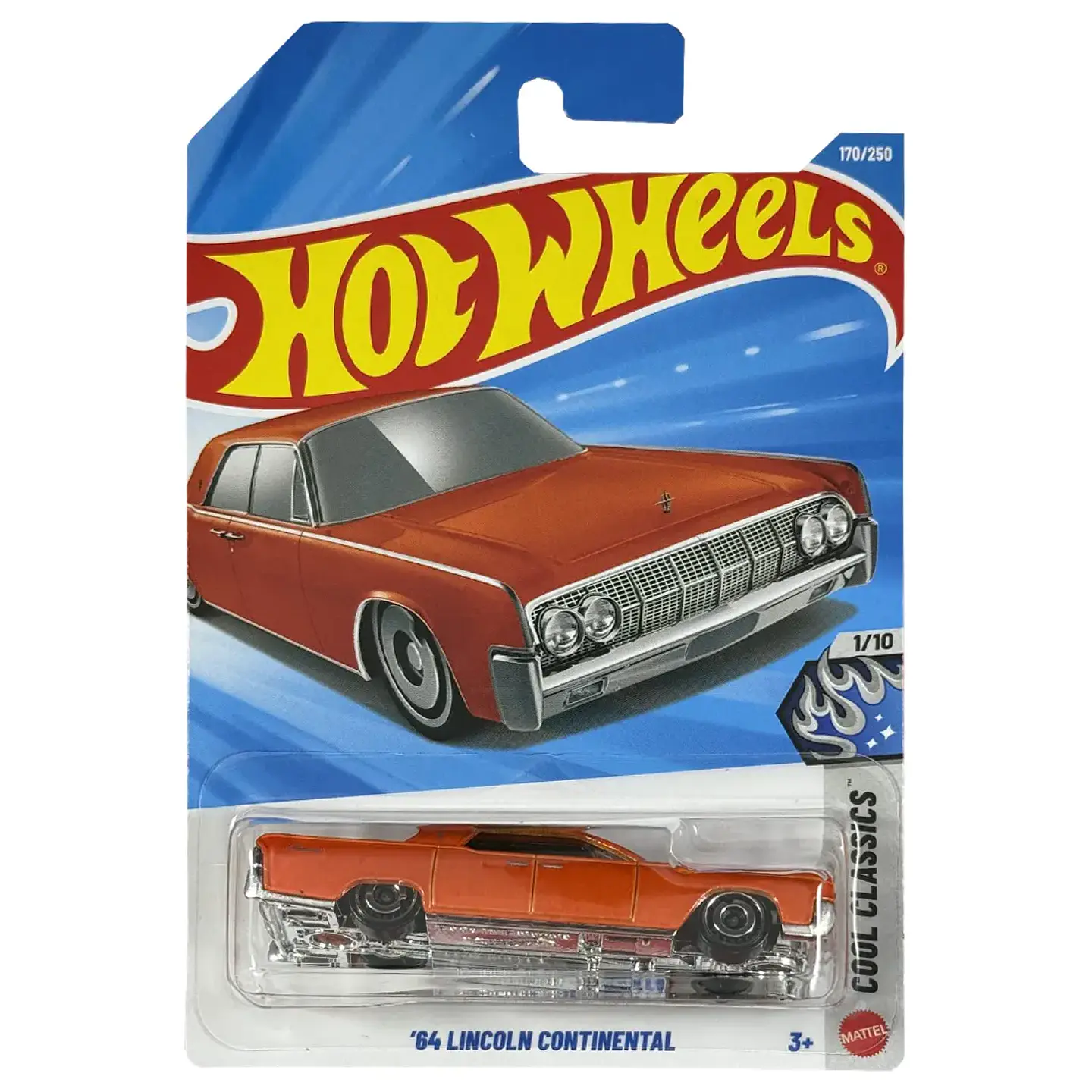 Hot Wheels - 64 Lincoln Continental - Cool Classics 1/10 - Escala 1:64 1