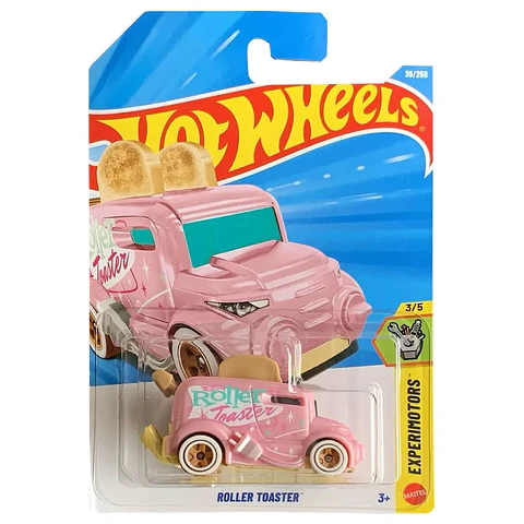 Hot Wheels - Roller Toaster - Experimotors 3/5 - Escala 1:64 Coleccionable