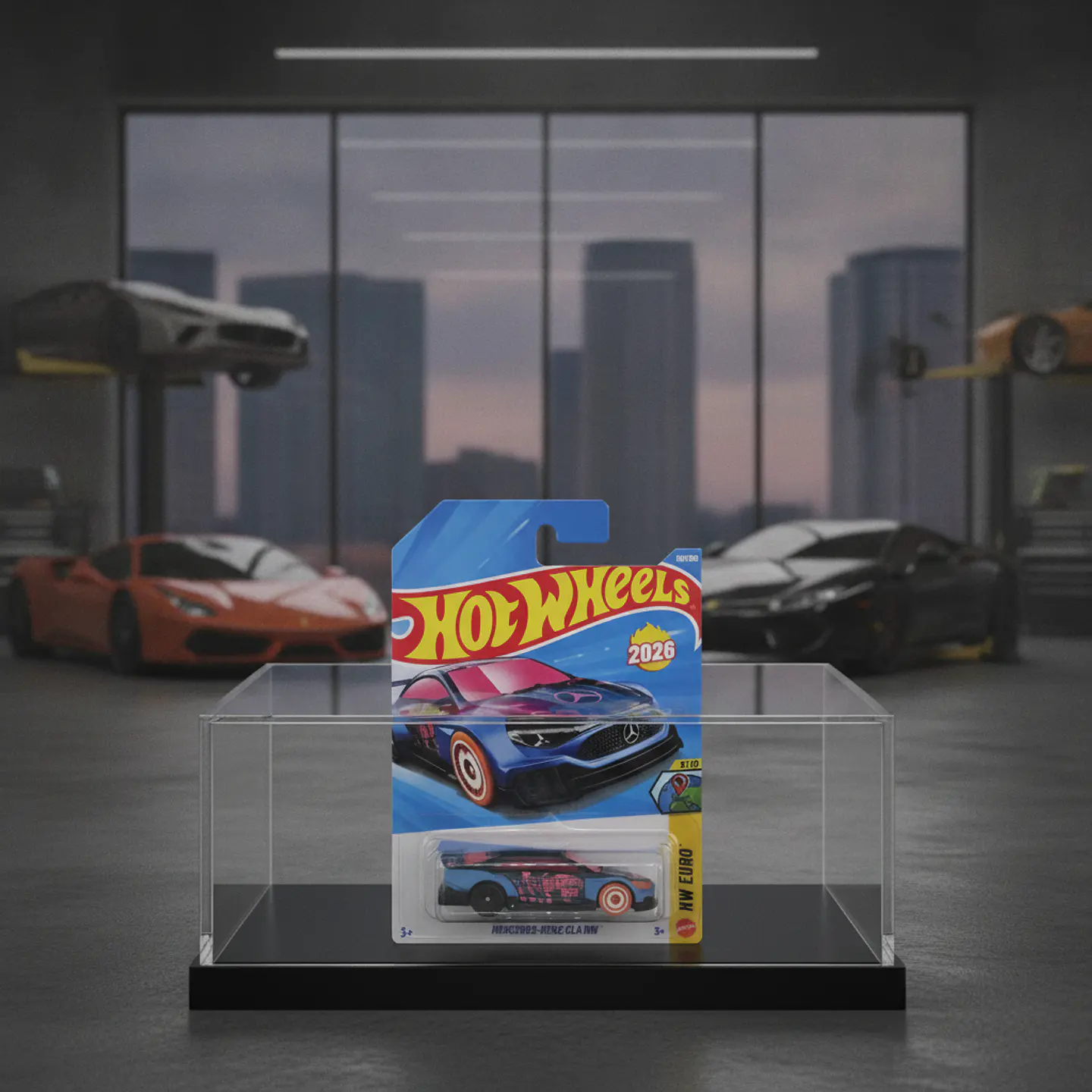 Hot Wheels - Mercedes Benz CLA HW - HW Euro 9/10 - Escala 1:64 Año 2026 3