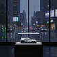 Hot Wheels - Ford Mustang Mach E 1400 - HW EV 2/10 - Escala 1:64 - Blanco - Miniatura 2