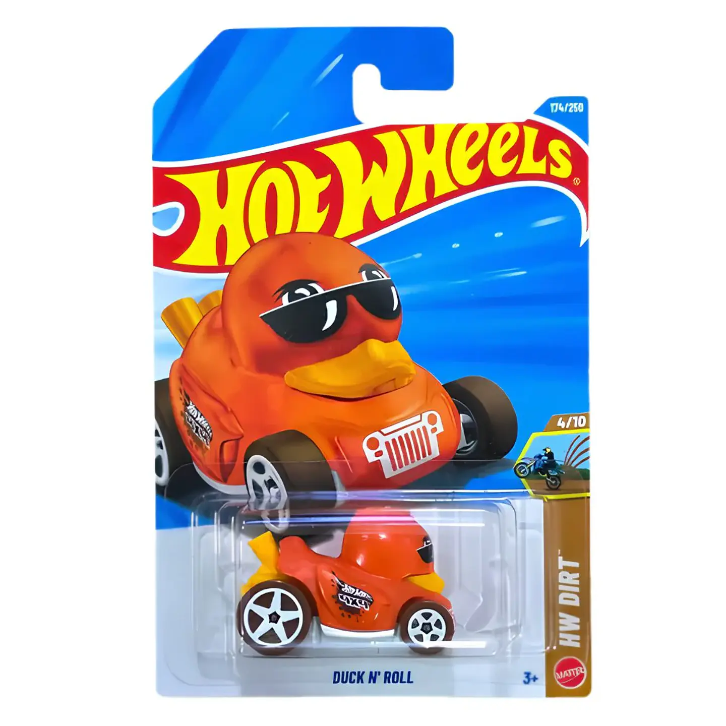 Hot Wheels - Duck N Roll - HW Dirt 4/10 - Escala 1:64 coleccionable 1