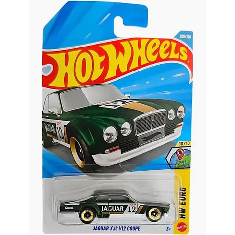 Hot Wheels - Jaguar XJC V12 - HW Euro 10/10 Escala 1:64 Coleccionable