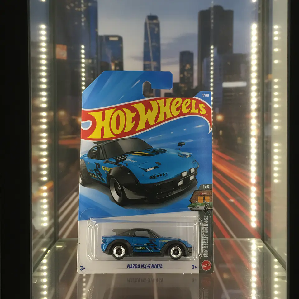 Hot Wheels - Mazda MX-5 Miata Azul - HW Dream Garage 1/5 - Escala 1:64 4