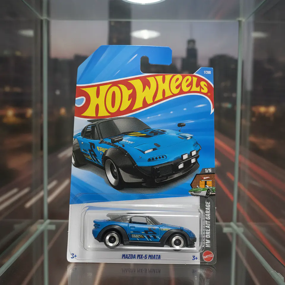 Hot Wheels - Mazda MX-5 Miata Azul - HW Dream Garage 1/5 - Escala 1:64 5