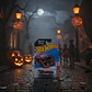 Hot Wheels - Monster High Ghoul Mobile Negro - Mattel 2/5 - Escala 1:64 - Miniatura 2