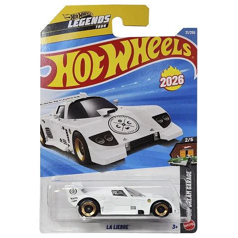 Hot Wheels - La Liebre - Dream Garage 2/5 Blanca año 2026 - Escala 1:64