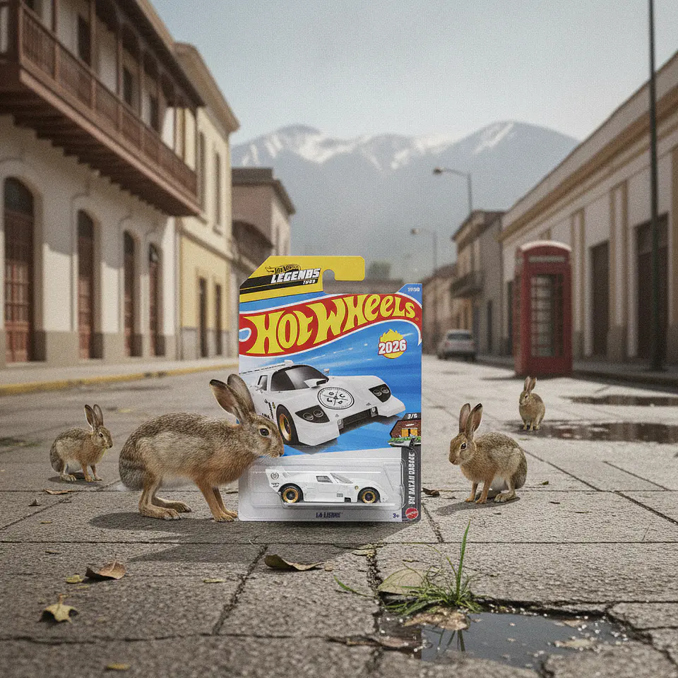 Hot Wheels - La Liebre - Dream Garage 2/5 Blanca año 2026 - Escala 1:64 4