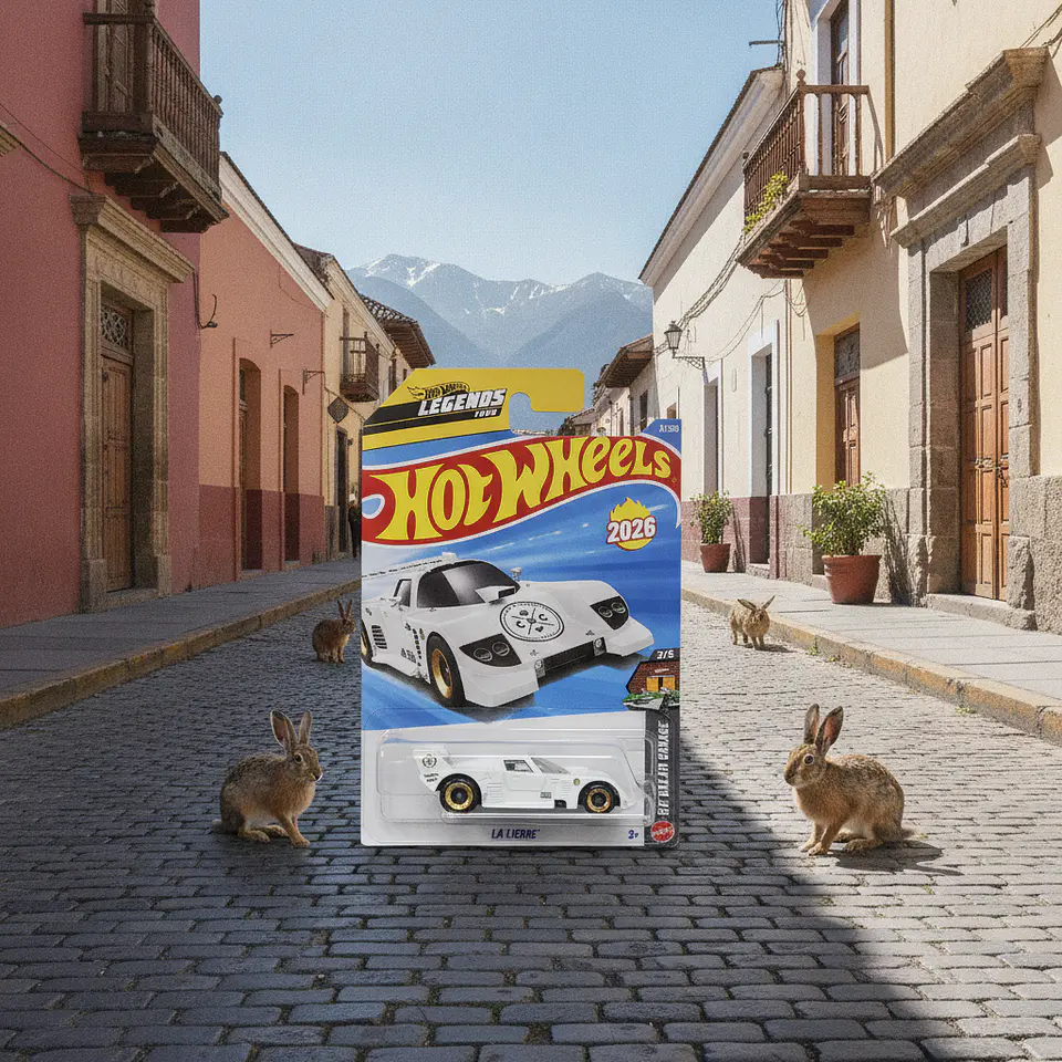 Hot Wheels - La Liebre - Dream Garage 2/5 Blanca año 2026 - Escala 1:64 6