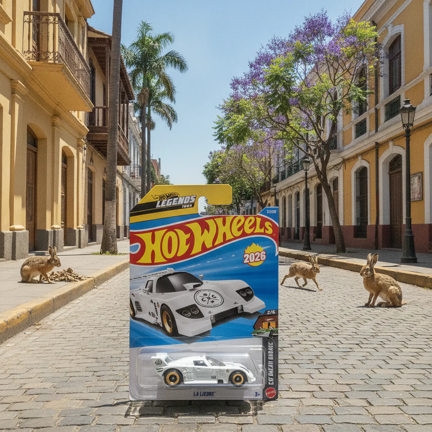 Hot Wheels - La Liebre - Dream Garage 2/5 Blanca año 2026 - Escala 1:64 7