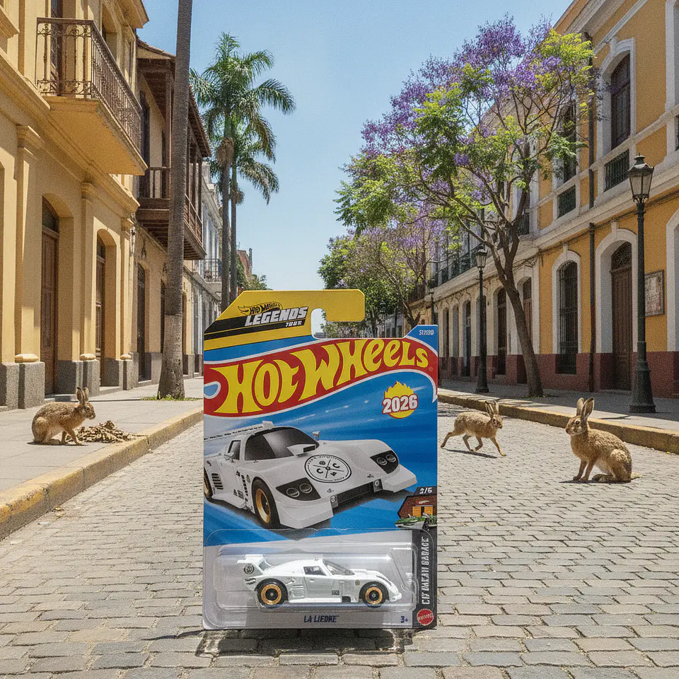 Hot Wheels - La Liebre - Dream Garage 2/5 Blanca año 2026 - Escala 1:64 7