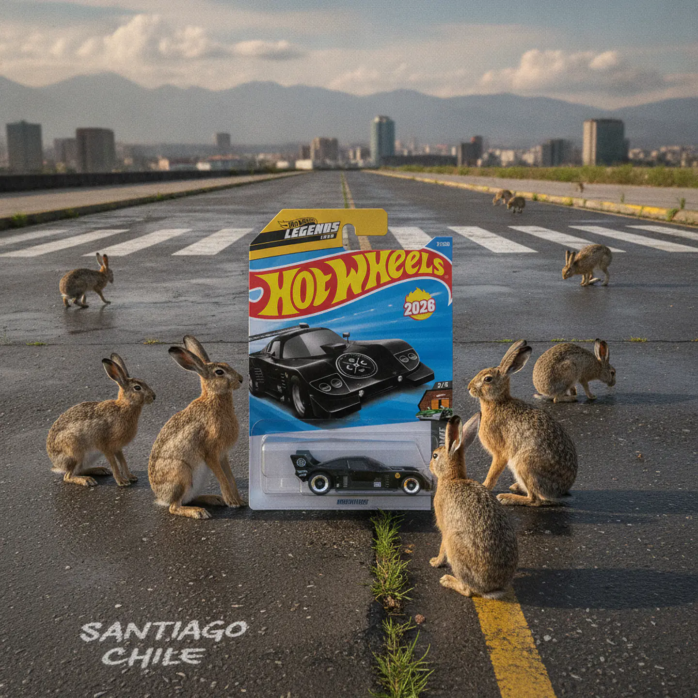 Hot Wheels - La Liebre - Dream Garage 2/5. Escala 1:64 Auto de Juguete Coleccionable 2